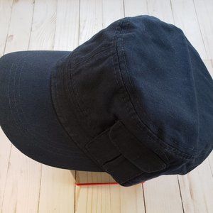 Navy Color Cadet Hat, 100% Cotton Military Cap, Cadet Adjustable Hats
